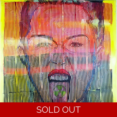 SOLD Portrait "Toxic" Miley 744